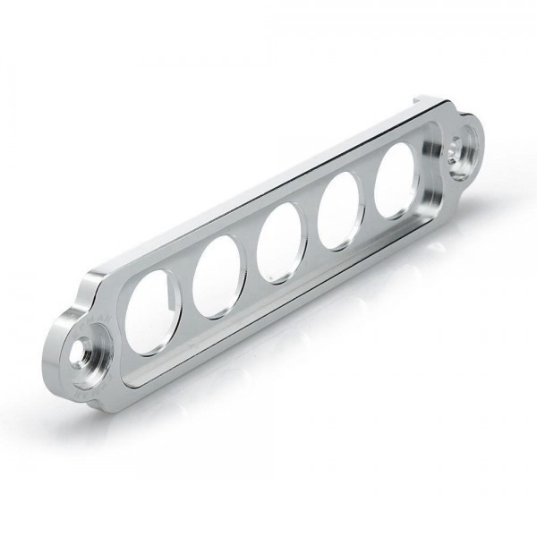 Fixador de Bateria Longo Epman para Honda em Alumínio - Prata