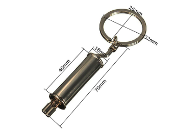 Chaveiro Abafador de Escapamento