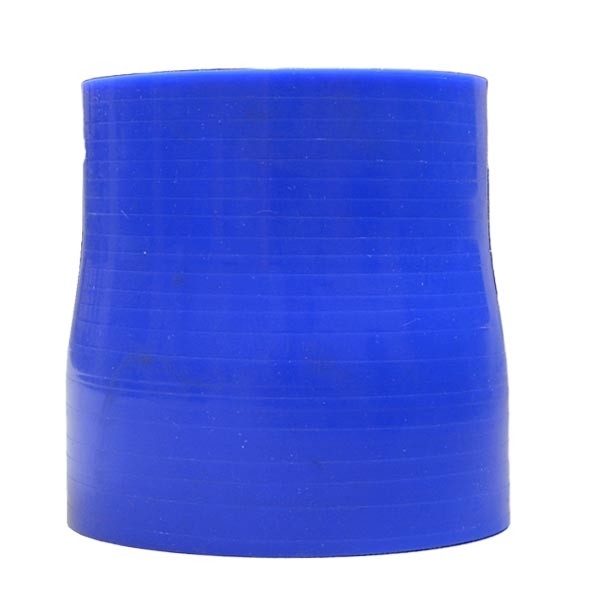 Mangote Azul em Silicone Redutor Reto 2,75" (70mm) para 2,5" (63mm) * 76mm - Epman