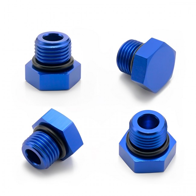 Tampão Rosca Oring 12AN - Azul - Epman