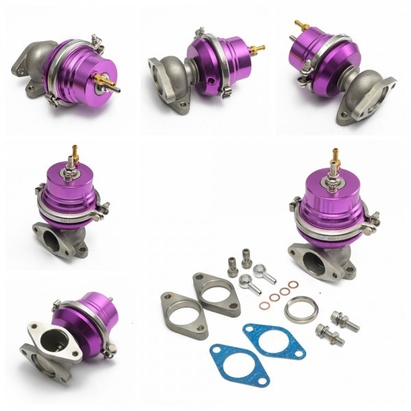 Wastegate 38mm Flangeada Epman - Roxo