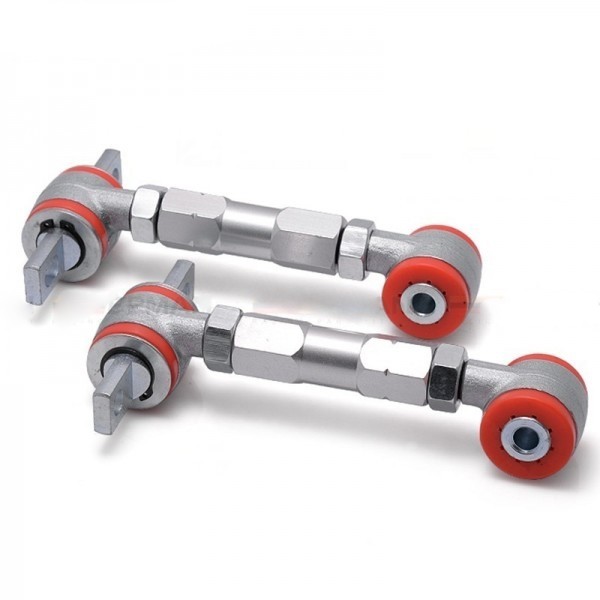 Kit Braço Camber Traseiro Ajustável Em Aço Honda Civic EK/EG 1988 A 2000 Epman - Prata