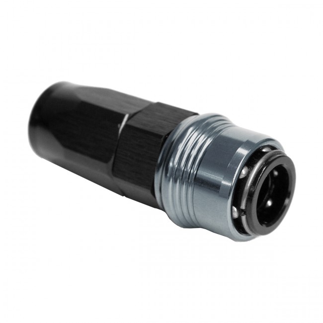 Conexão Engate Rápido SAE 1/4" Reta para Mangueira Aeroquip 4AN - Epman