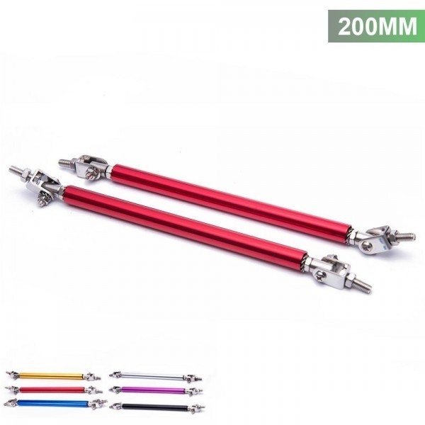 Haste Ajustável de 20cm Epman para Spoiler Lip Skirt Universal - Vermelho