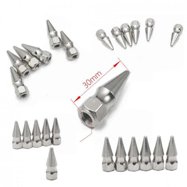Kit 6 Porca Spikes Design M6*1.0 Epman