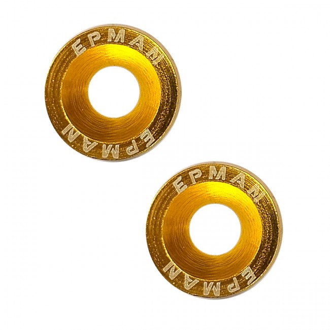 Par de Arruela Billet Universal com parafuso e porca M6 EPMAN - Dourado