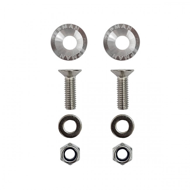 Par de Arruela Billet Universal com parafuso e porca M6 EPMAN