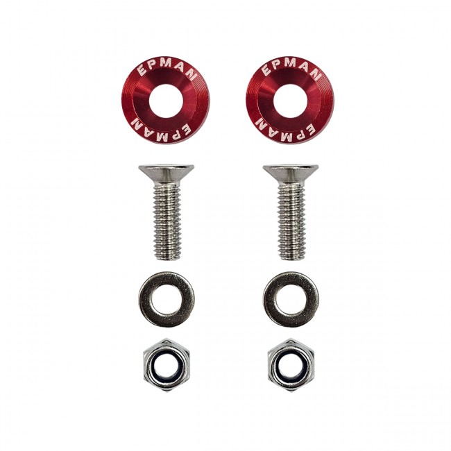 Par de Arruela Billet Universal com parafuso e porca M6 EPMAN