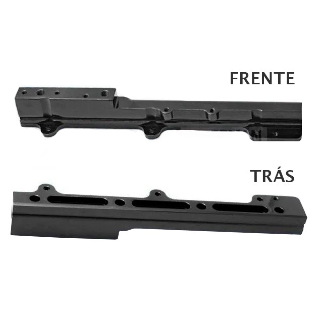 Flauta de Combustível para Motores Honda B16 B17 B18 Epman - Preto