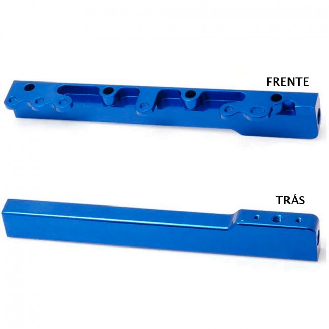 Flauta de Combustível para Motores Honda D15 / D16 Epman - Azul