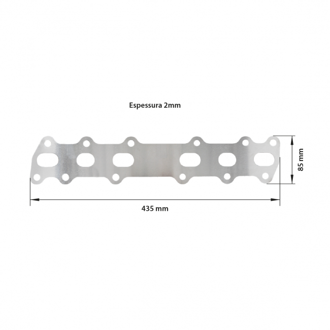 Junta Admissão Toyota 1JZ em Alumínio Epman