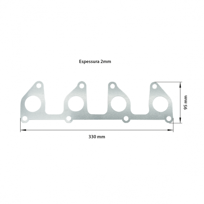 Junta Escape GM 8v Família 2 em Alumínio Epman