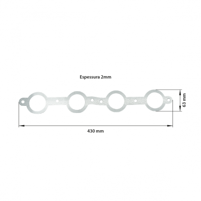 Kit Junta Admissão e Escape GM V8 LS3 em Alumínio Epman