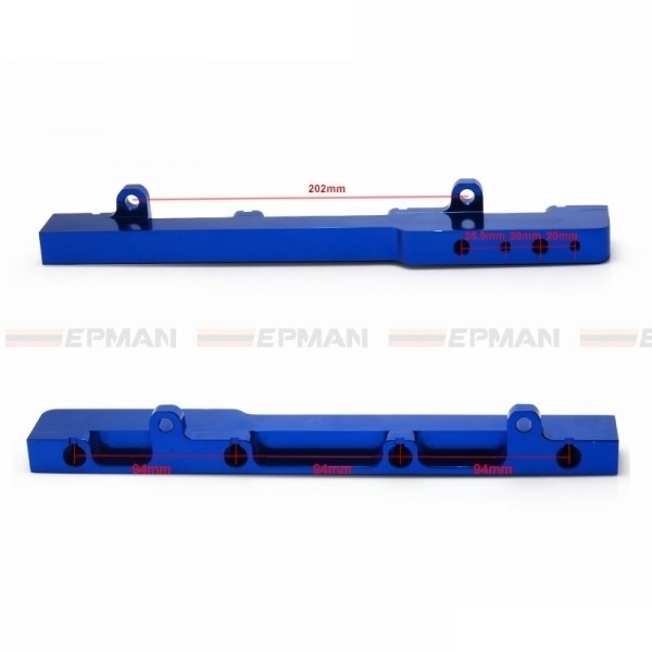 Flauta de Combustível para Motores Honda K20 Epman - Azul