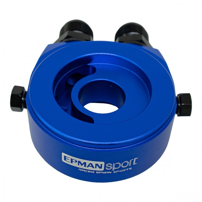 Suporte Filtro De Óleo Sandwich Plate Epman P/ Radiador Óleo