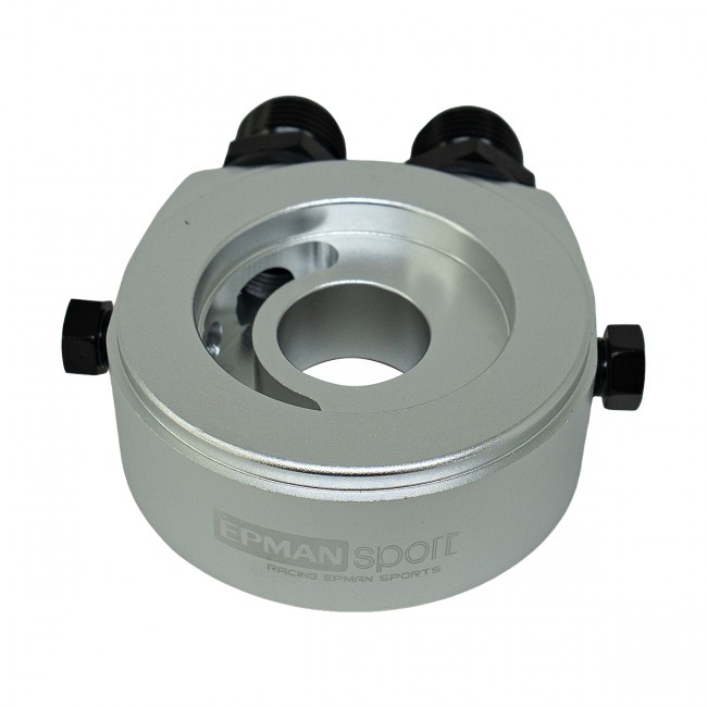 Suporte Filtro De Óleo Sandwich Plate Epman P/ Radiador Óleo