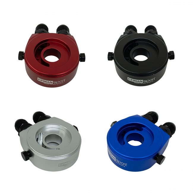 Suporte Filtro De Óleo Sandwich Plate Epman P/ Radiador Óleo