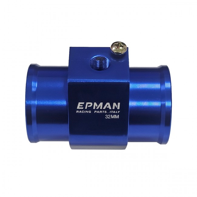 Adaptador para Sensor de Temperatura Entrada e Saída 32mm Azul Epman