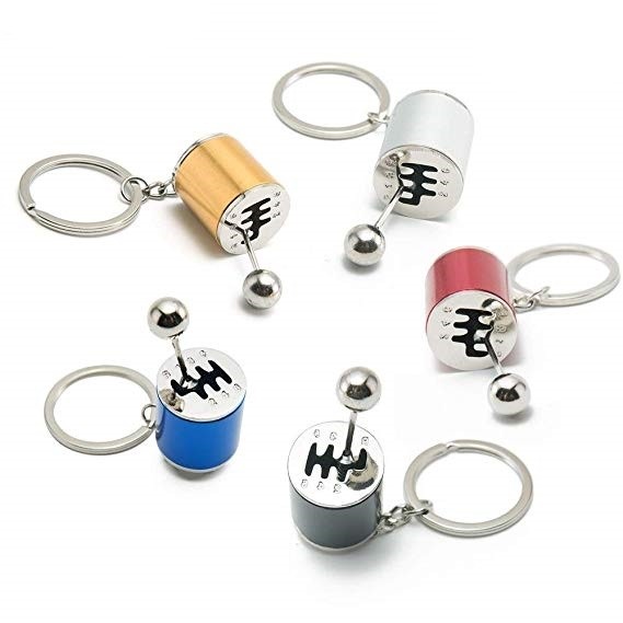 Chaveiro Alavanca de Câmbio 6 Marchas - Dourado