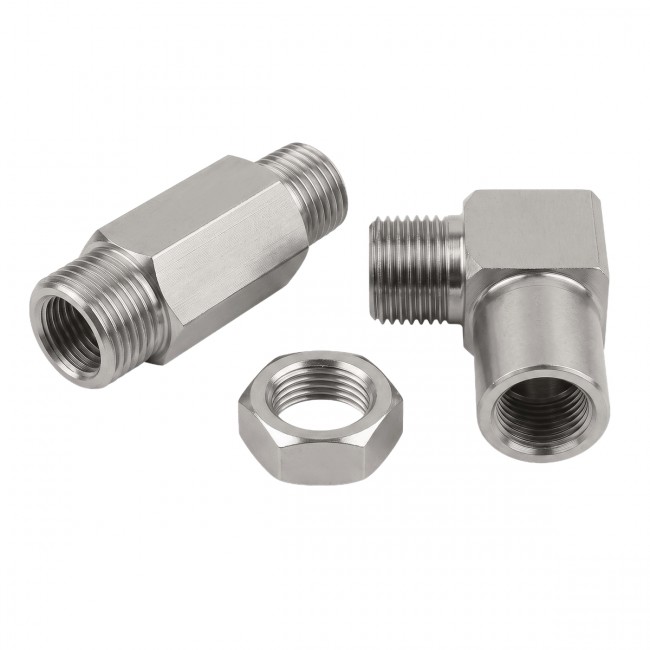 Extensor 90° graus para Adaptador de Sonda Lambda com Mini Catalisador - Epman