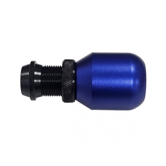 Manopla de Câmbio Longa com Regulagem de Altura em Alumínio - Azul - Epman