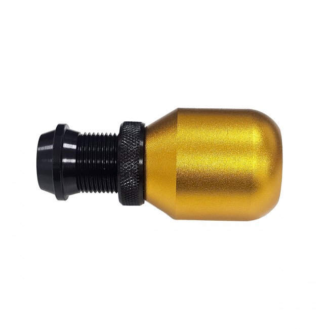 Manopla de Câmbio Longa com Regulagem de Altura em Alumínio - Dourado - Epman