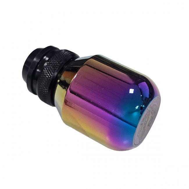 Manopla de Câmbio Longa com Regulagem de Altura em Alumínio - Neo Chrome - Epman