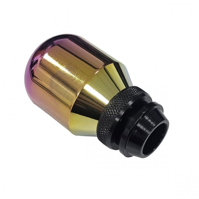 Manopla de Câmbio Longa com Regulagem de Altura em Alumínio - Neo Chrome - Epman