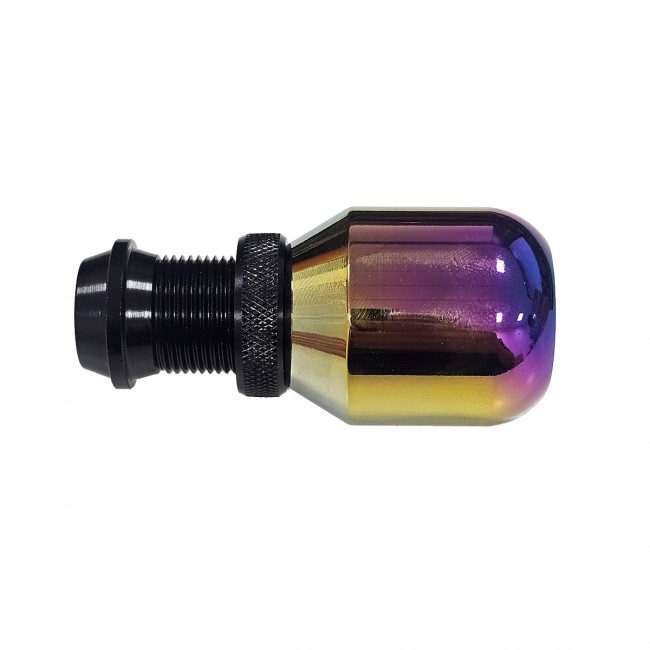 Manopla de Câmbio Longa com Regulagem de Altura em Alumínio - Neo Chrome - Epman