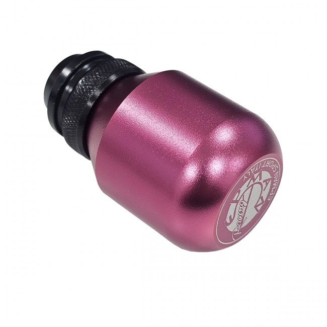 Manopla de Câmbio Longa com Regulagem de Altura em Alumínio - Rosa - Epman