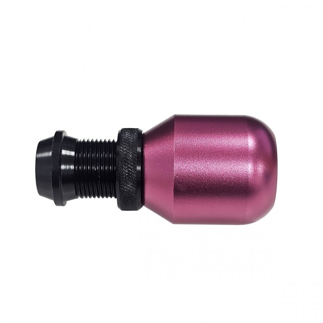 Manopla de Câmbio Longa com Regulagem de Altura em Alumínio - Rosa - Epman