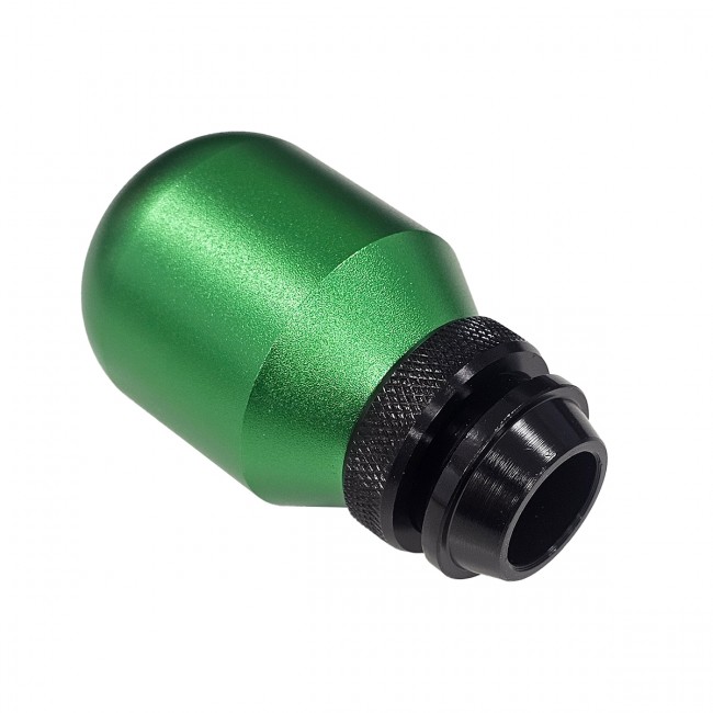 Manopla de Câmbio Longa com Regulagem de Altura em Alumínio - Verde - Epman