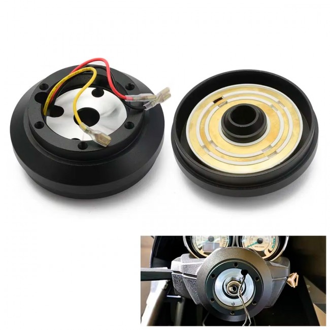 Cubo Curto EPMAN Adaptador de Volante Esportivo para Ford Mustang 79-04