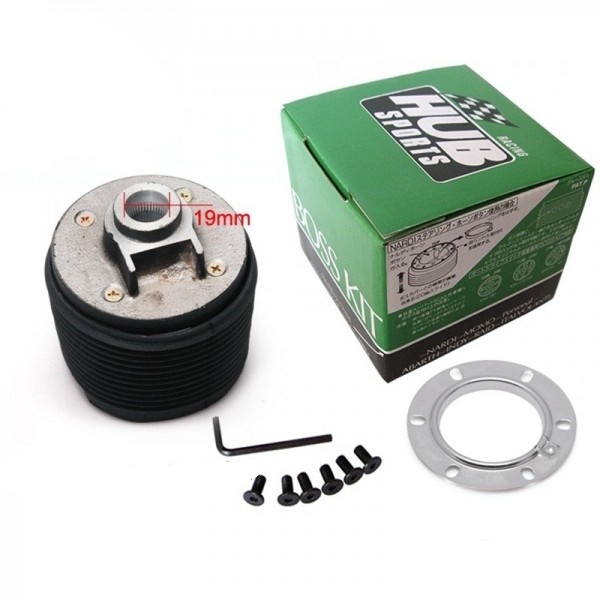 Cubo HUB Adaptador de Volante Esportivo para Peugeot 206