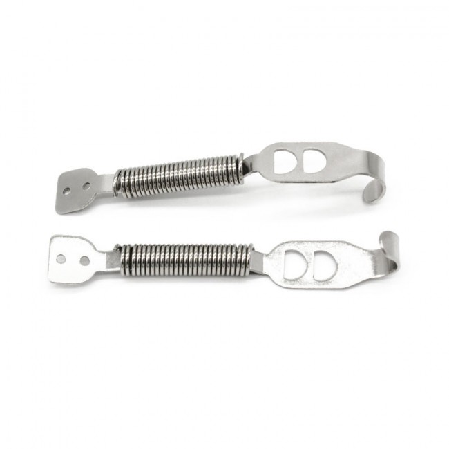 Trava de Tampa Traseira Universal com Mola Inox