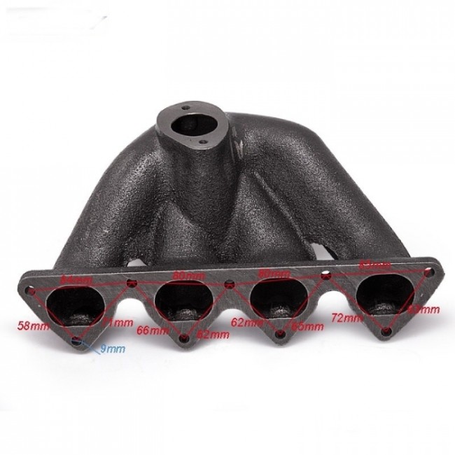 Coletor de Escapamento Honda B16/B18 para Turbina T3 Top Mount com Saída para WG 38mm Epman