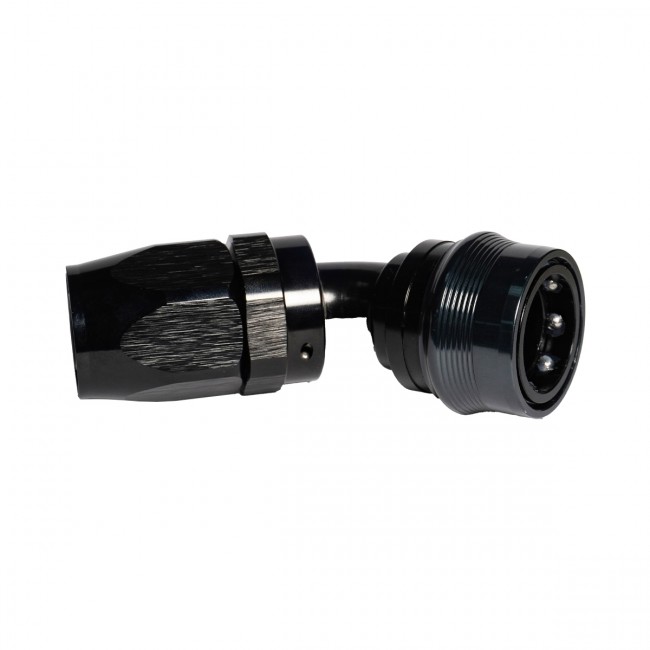 Conexão Engate Rápido SAE 3/4" 45° graus para Mangueira Aeroquip 12AN - Epman