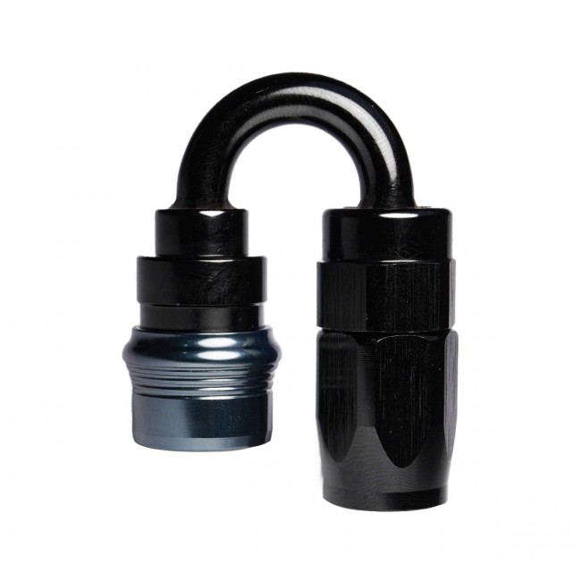 Conexão Engate Rápido SAE 1/4" 180° graus para Mangueira Aeroquip 4AN - Epman