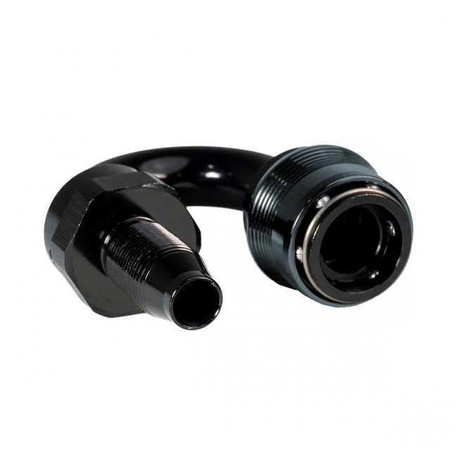 Conexão Engate Rápido SAE 1/2" 180° graus Apara Mangueira Aeroquip 8AN - Epman