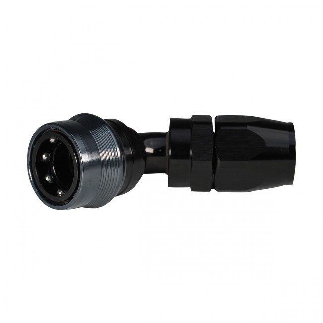 Conexão Engate Rápido SAE 1/2" 45° graus Apara Mangueira Aeroquip 8AN - Epman