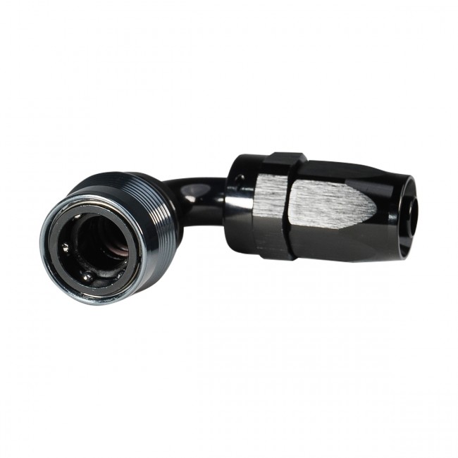 Conexão Engate Rápido SAE 1/2" 90° graus Apara Mangueira Aeroquip 8AN - Epman