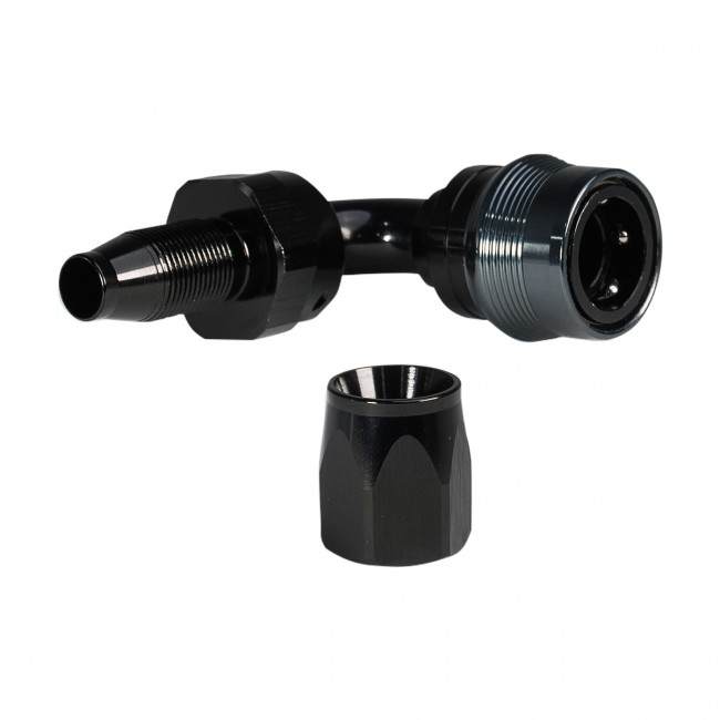 Conexão Engate Rápido SAE 5/8" 90° graus para Mangueira Aeroquip 10AN - Epman