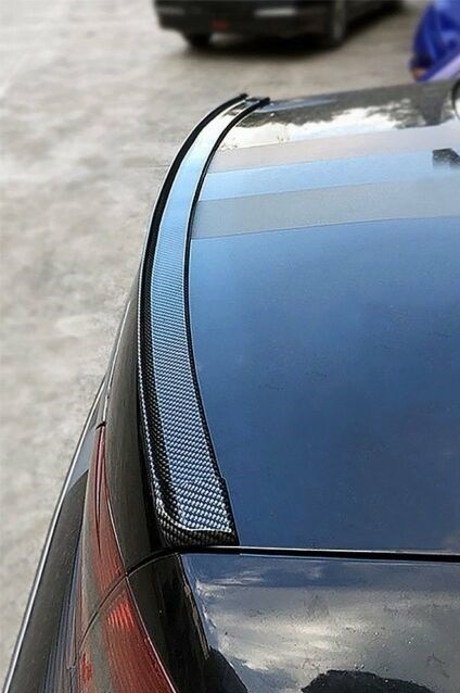 Kit Spoiler Adesivo Aerofólio Aerodinâmico Epman 1.5 Metros - Fibra de Carbono