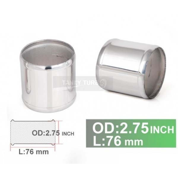 Cano em alumínio Reto de 2-3/4" com 76mm de comprimento - Epman