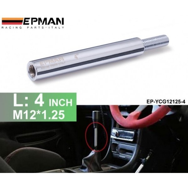 Extensão de Alavanca de Câmbio Comprimento 4" Rosca M12*1.25