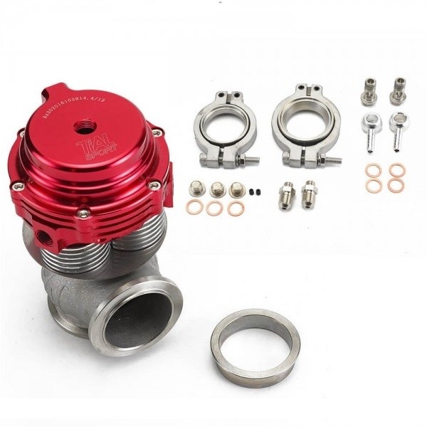 Wastegate MVS 38mm V-band Refrigerada a Agua Epman - Vermelho