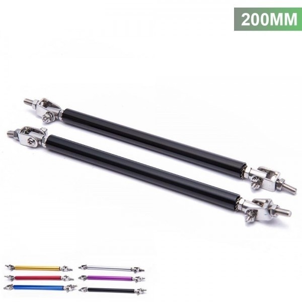 Haste Ajustável de 20cm Epman para Spoiler Lip Skirt Universal - Preto