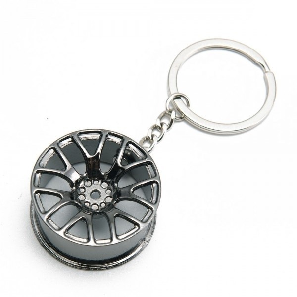 Chaveiro Roda Esportiva - Preto
