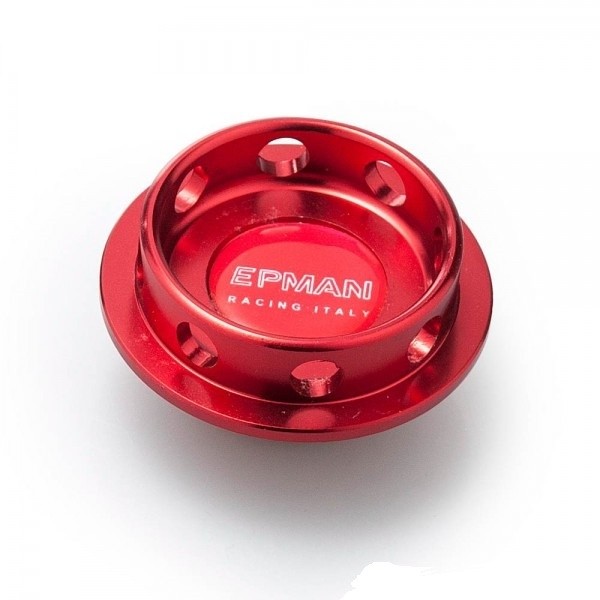 Tampa de Óleo do Motor para motores Subaru Rosca 37mm Epman - Vermelho