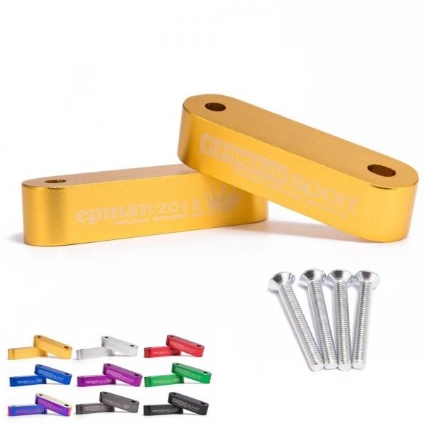 Suporte Espaçador Calço para Elevar Capô Honda Civic 1988 - 2000 - Dourado